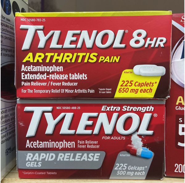 Thuốc tylenol giảm đau, hạ sốt cực kì hiệu quả