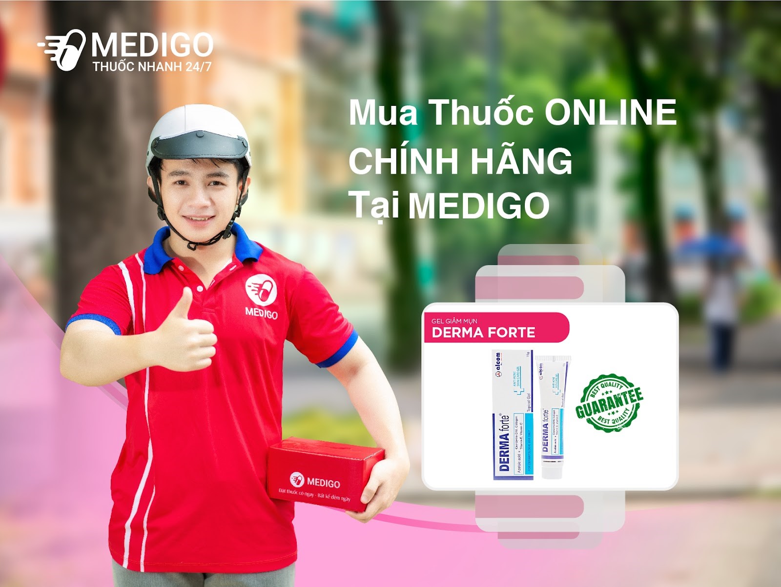Mua thuốc online chính hãng tại Medigo - Nguồn ảnh: Medigo app