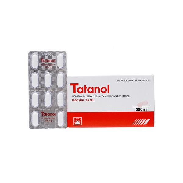 ta-ta-nol Thuốc hạ sốt Tatanol 500mg