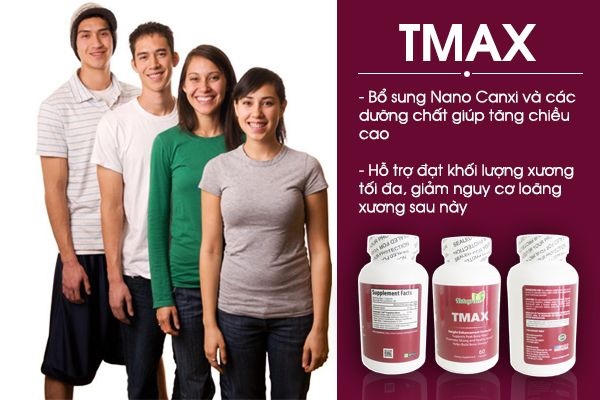 thuoc-tmax Viên uống tăng chiều cao Tmax