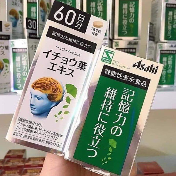 vien-uong-bo-nao-ashi Thuốc bổ não ASAHI
